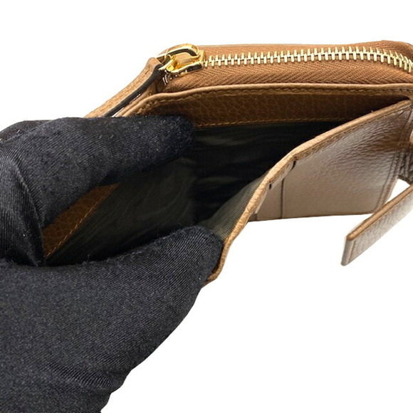 GUCCI Gucci Bifold Wallet GG Canvas Brown 346056 Outlet Women's Men's - Picture 13 of 15